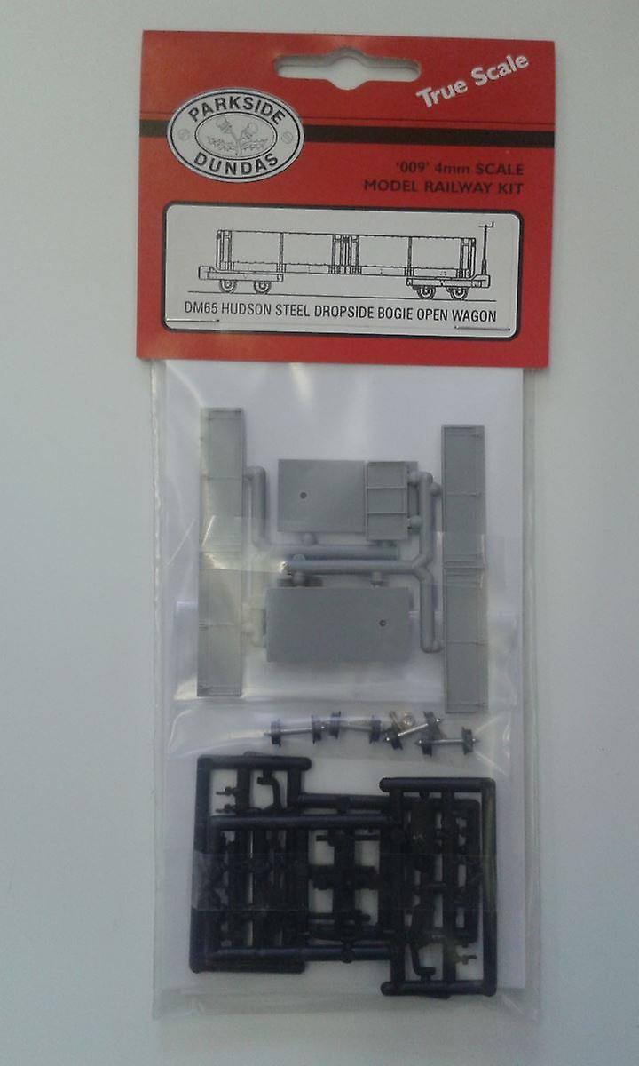 Dundas DM65 Hudson Steel Dropside Bogie Open Wagon OO9 / HOe Plastic Unpainted OO9 Scale model