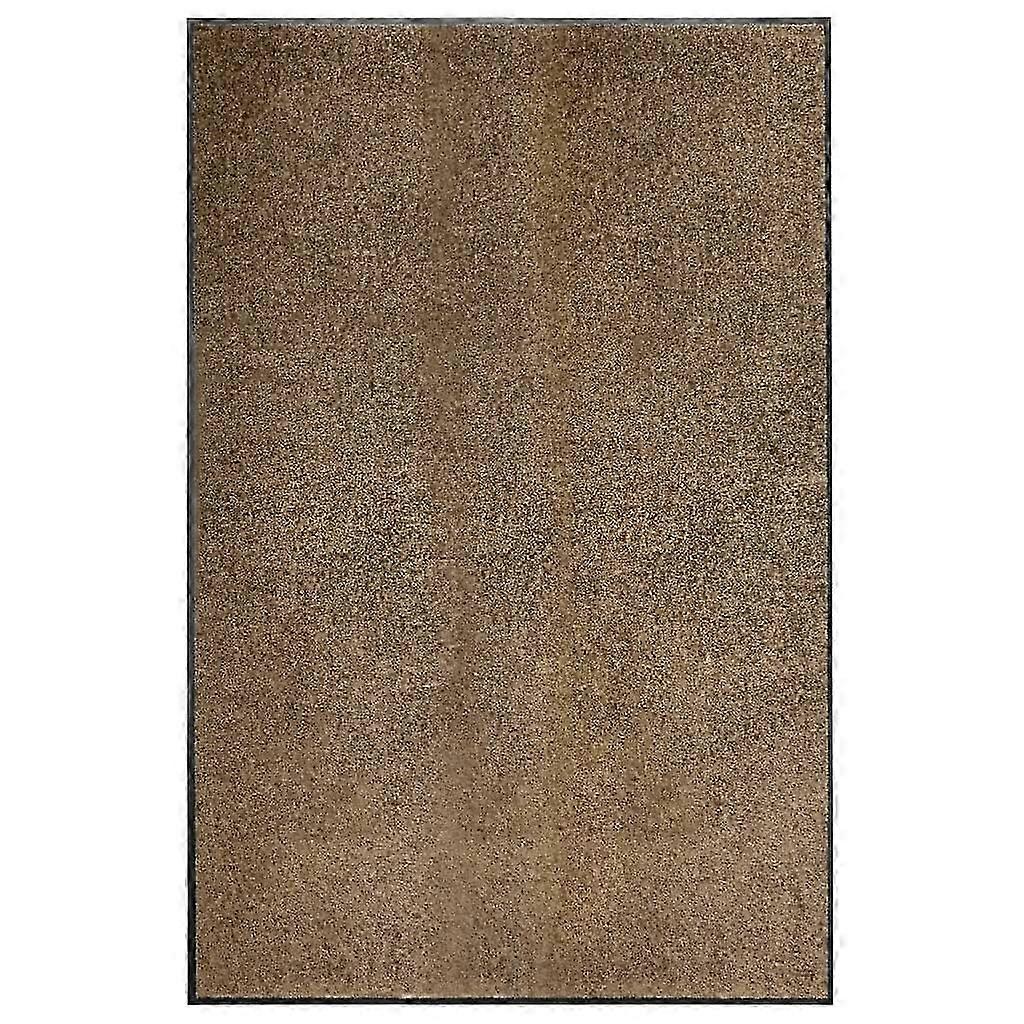Doormat Washable Brown 120x180 cm