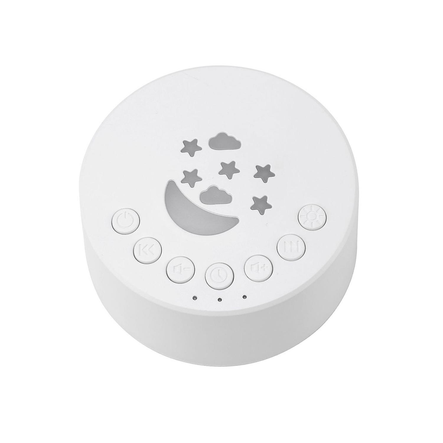 White Noise Machine with Adjustable Timer & Multi-Color LED Lights