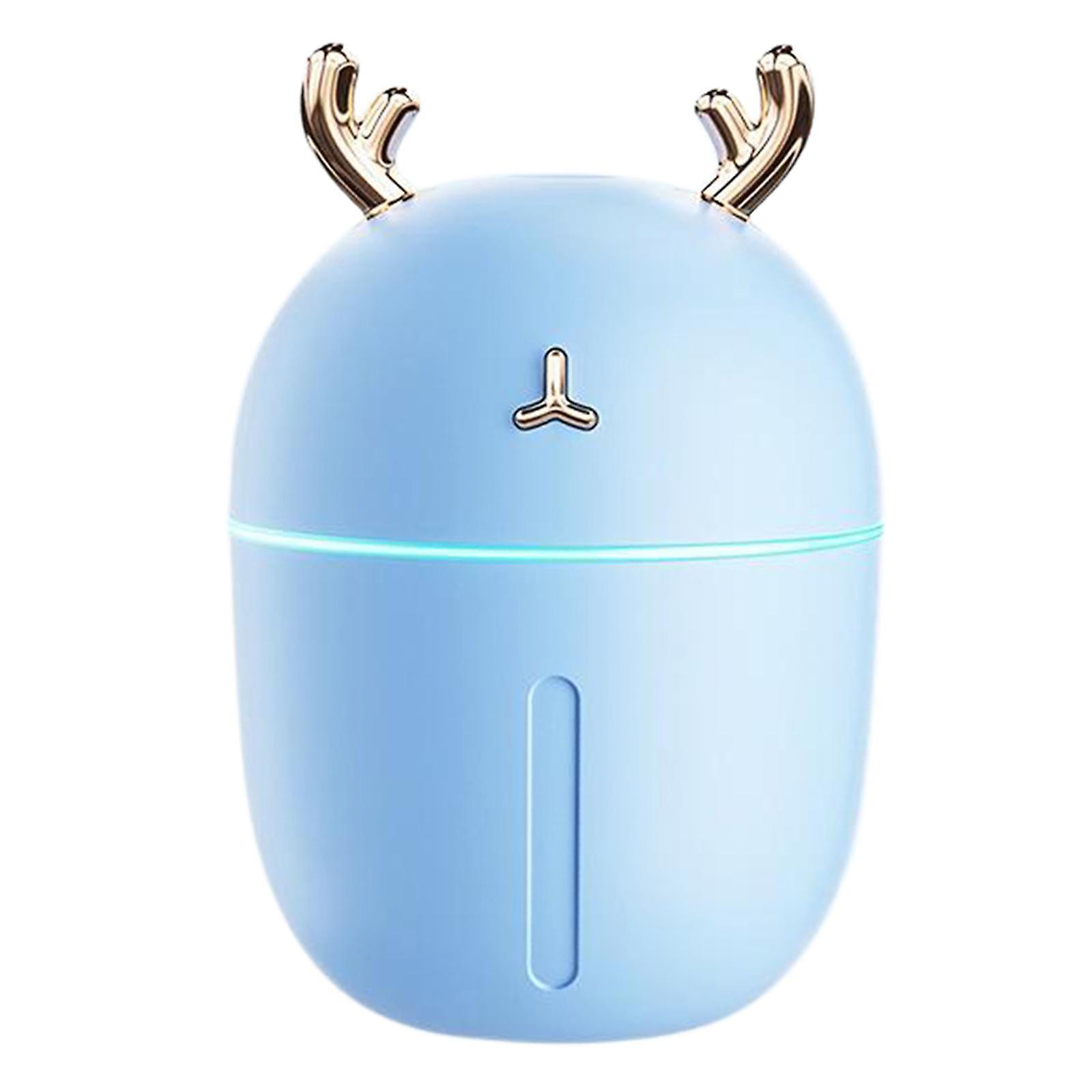 300ml Mini Humidifier Cute Essential Oil Diffuser Air Purifier White 1