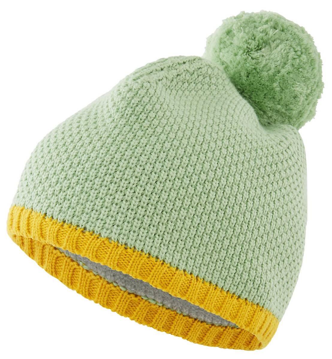 Falke Snow Skiing Bobble Beanie - Quiet Green