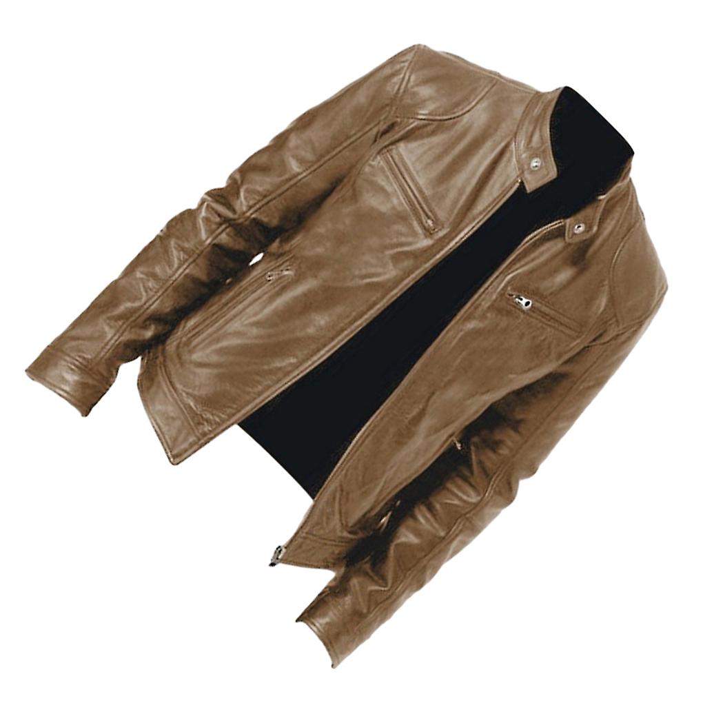 Mens Motorcycle Jacket Multiple Sizes Available Windproof Warm Jackets Multi Front Pockets