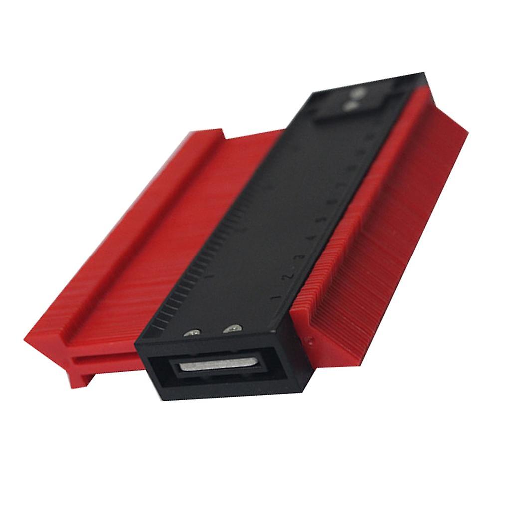 125mm Irregular Profile Measuring Gauge Contour Duplication Gauge - Red