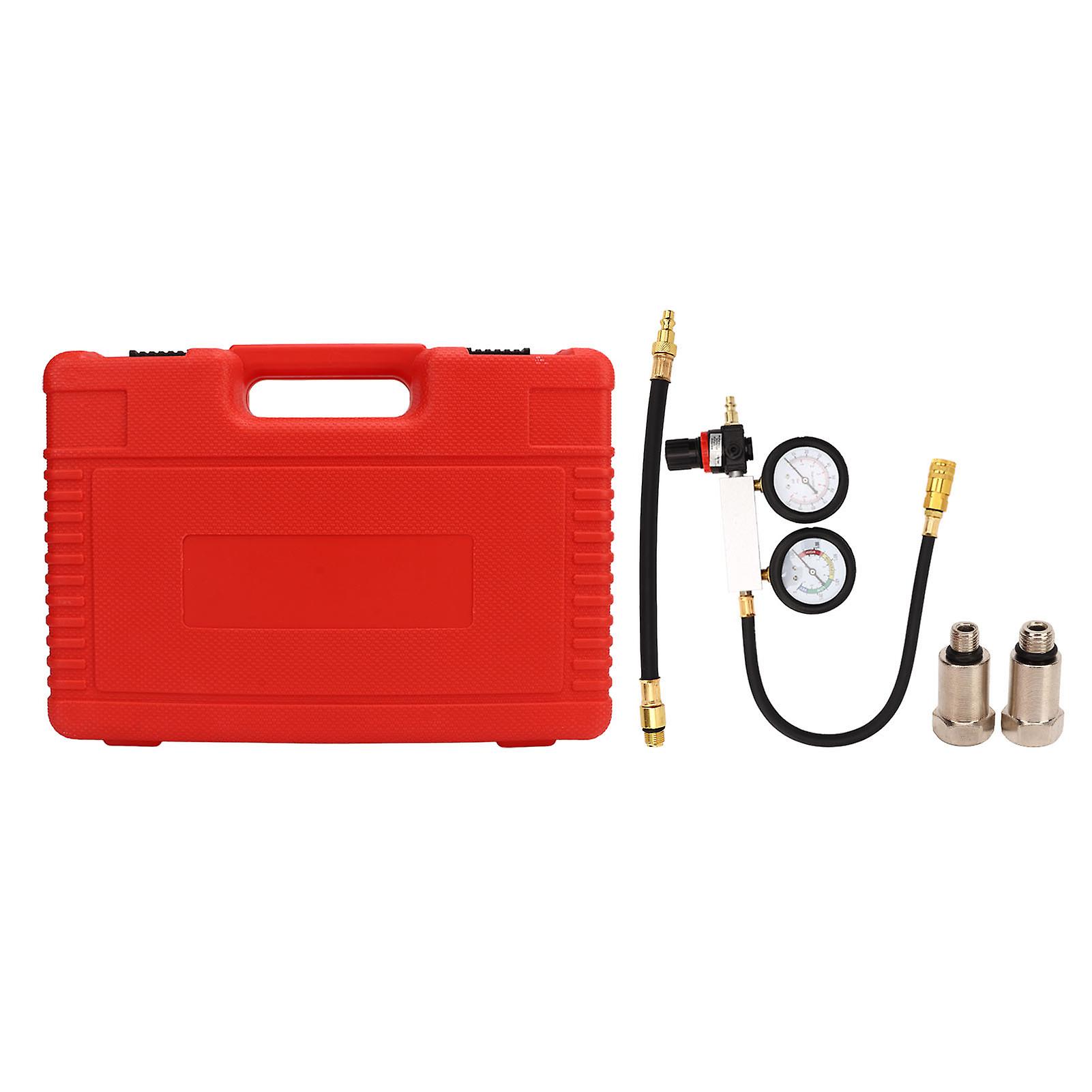 Compression gauge set for gasoline cars with 10mm spark plug