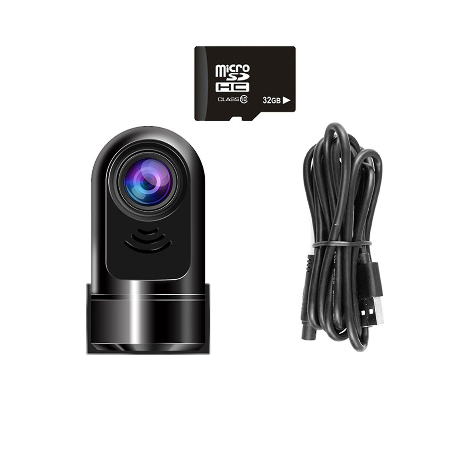360°Rotating Car Driving Recorder Wide Angle High-Definition Camera for Car Van SUV
