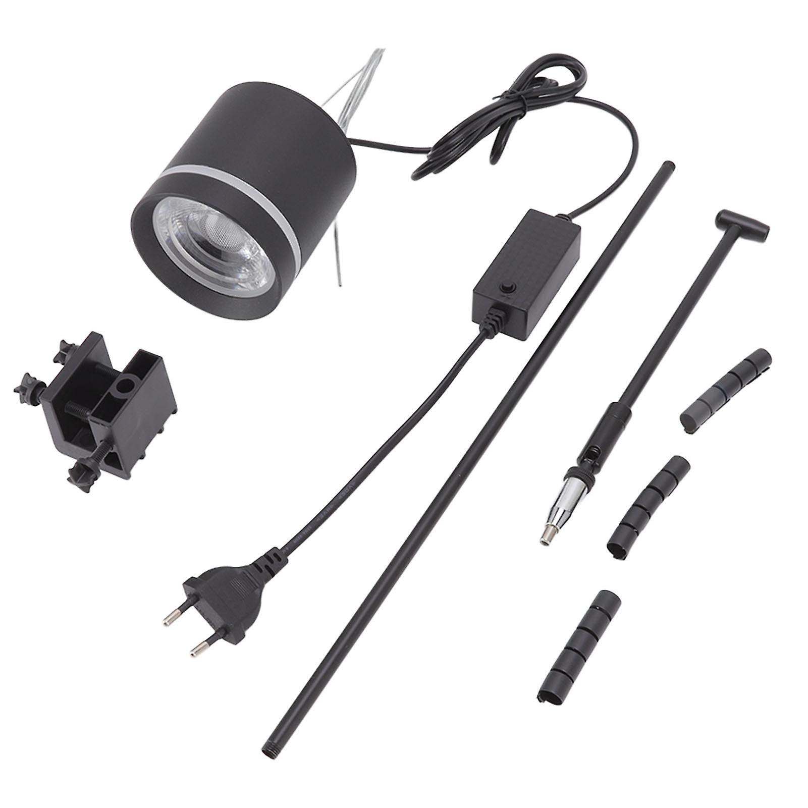 Marine Aquarium LED Light Full Spectrum COB Color Changing Saltwater Cylinder 18W Regular Model EU Plug 220V