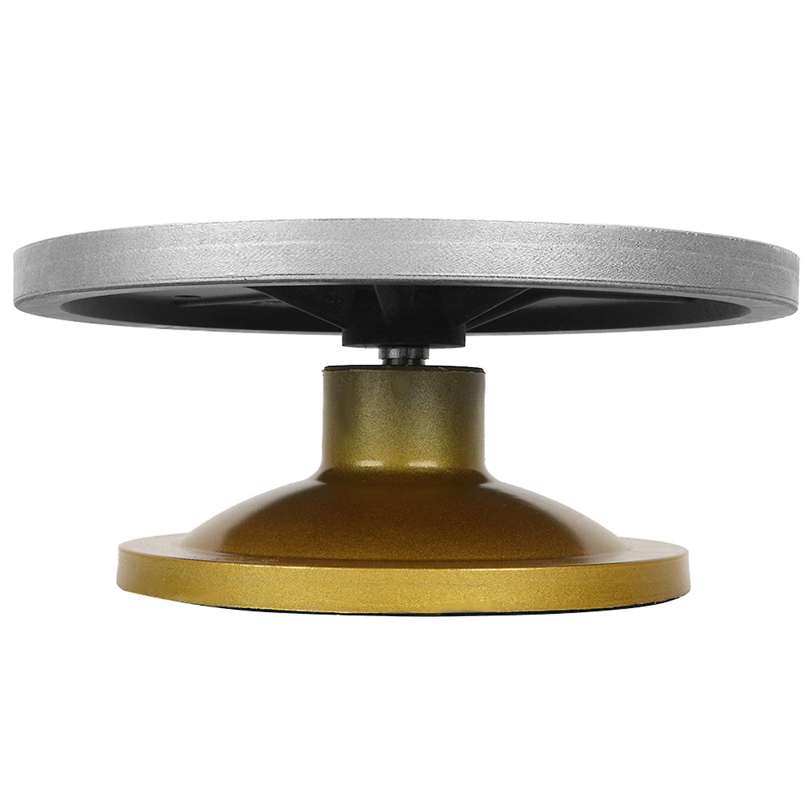 PVC Pottery Wheel Turntable 32cm Silver Clay Modeling Table