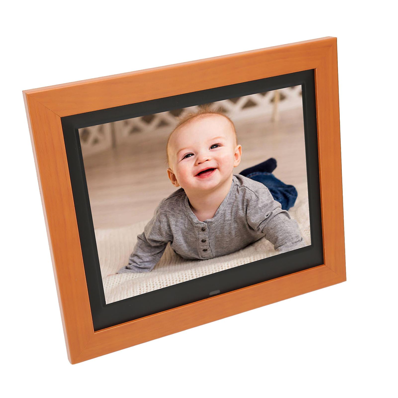 8.7 Inch HD Digital Photo Frame IPS Screen Remote EU Plug