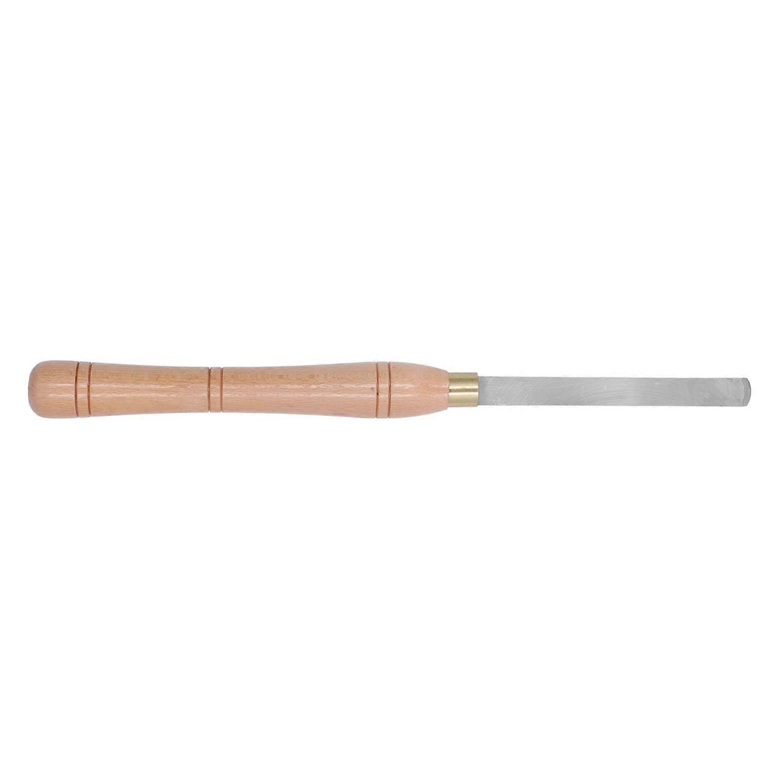 Half Round Turning Tool High Speed Steel Beech Handle Lathe Chisel for Woodworking Carving