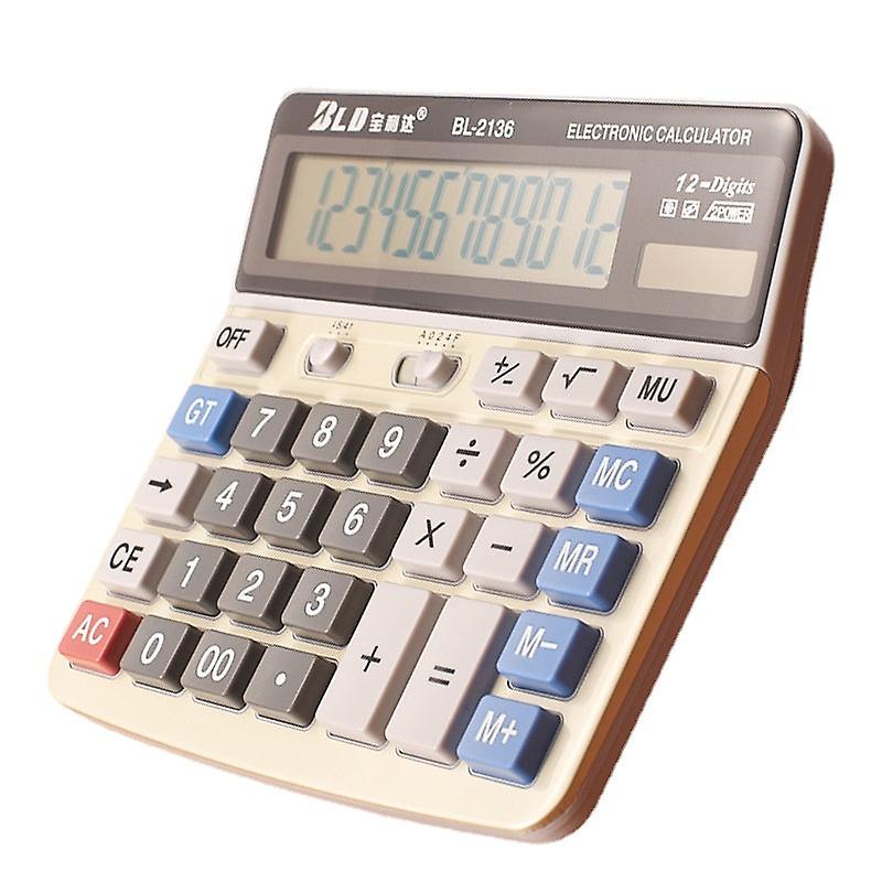 Scientific Calculator Desktop Standard Function Electronic Office For Students Solar Energy No.33