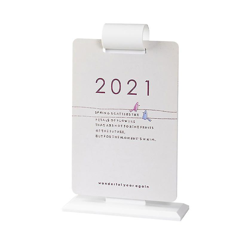 1pcs Tabletop Bracket Calendar