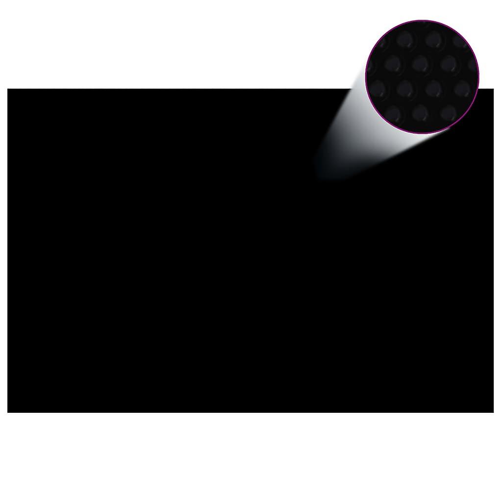 Poolabdeckung Schwarz 300x200 cm PE