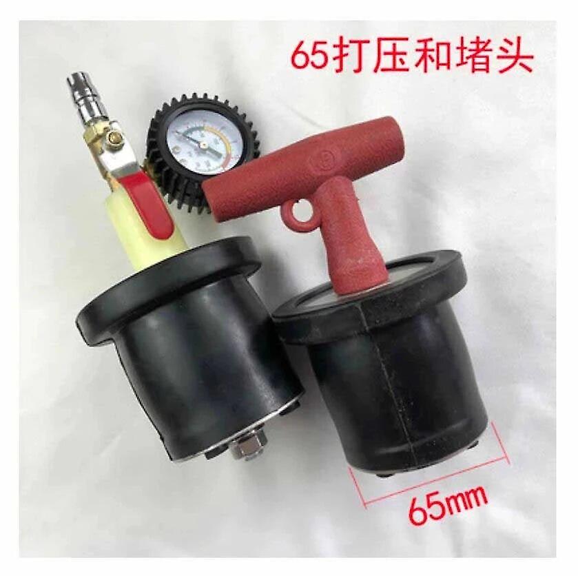 2pcs/Set Leak Test of Pressure Tube With Rubber Expansion Plug of Automobile Radiator Squeeze Squeeze Leak Detection Tool~64847