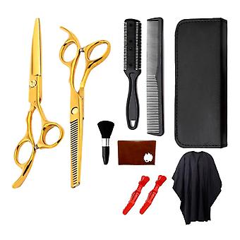 Haarschaarset met kamborstel Organizer Box Haarknipschaar voor mannenVrouwen