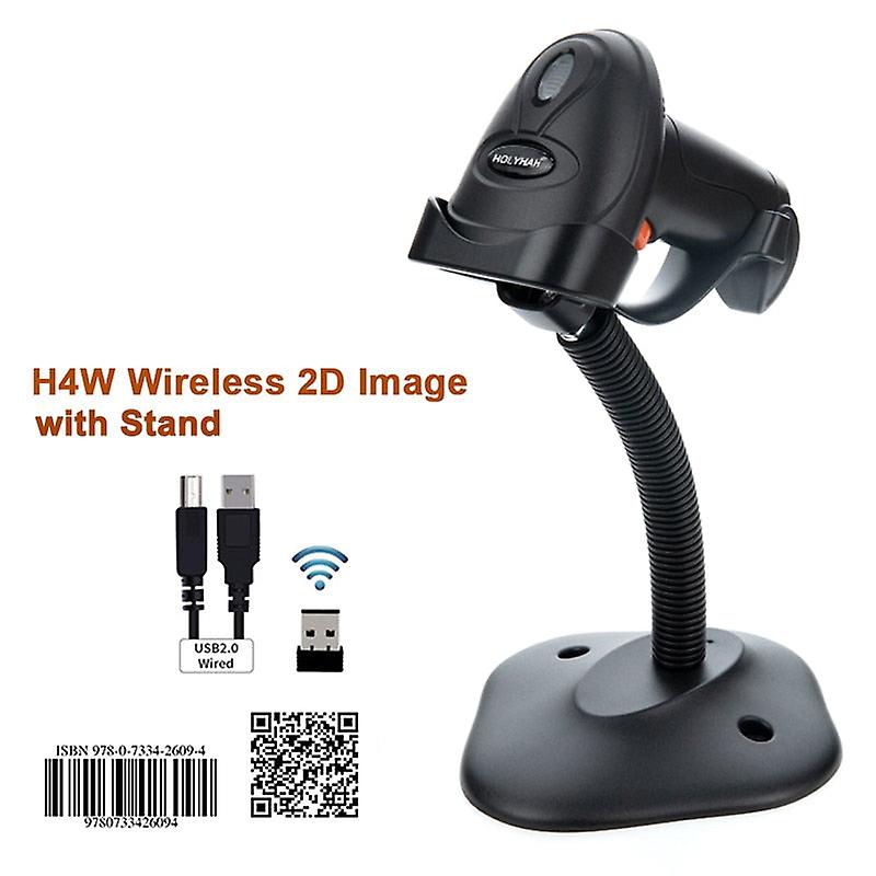 Holyhah Barcode Scanner H4 Wired H4w Wireless And H4b Bluetooth 2d Barcode Reader
