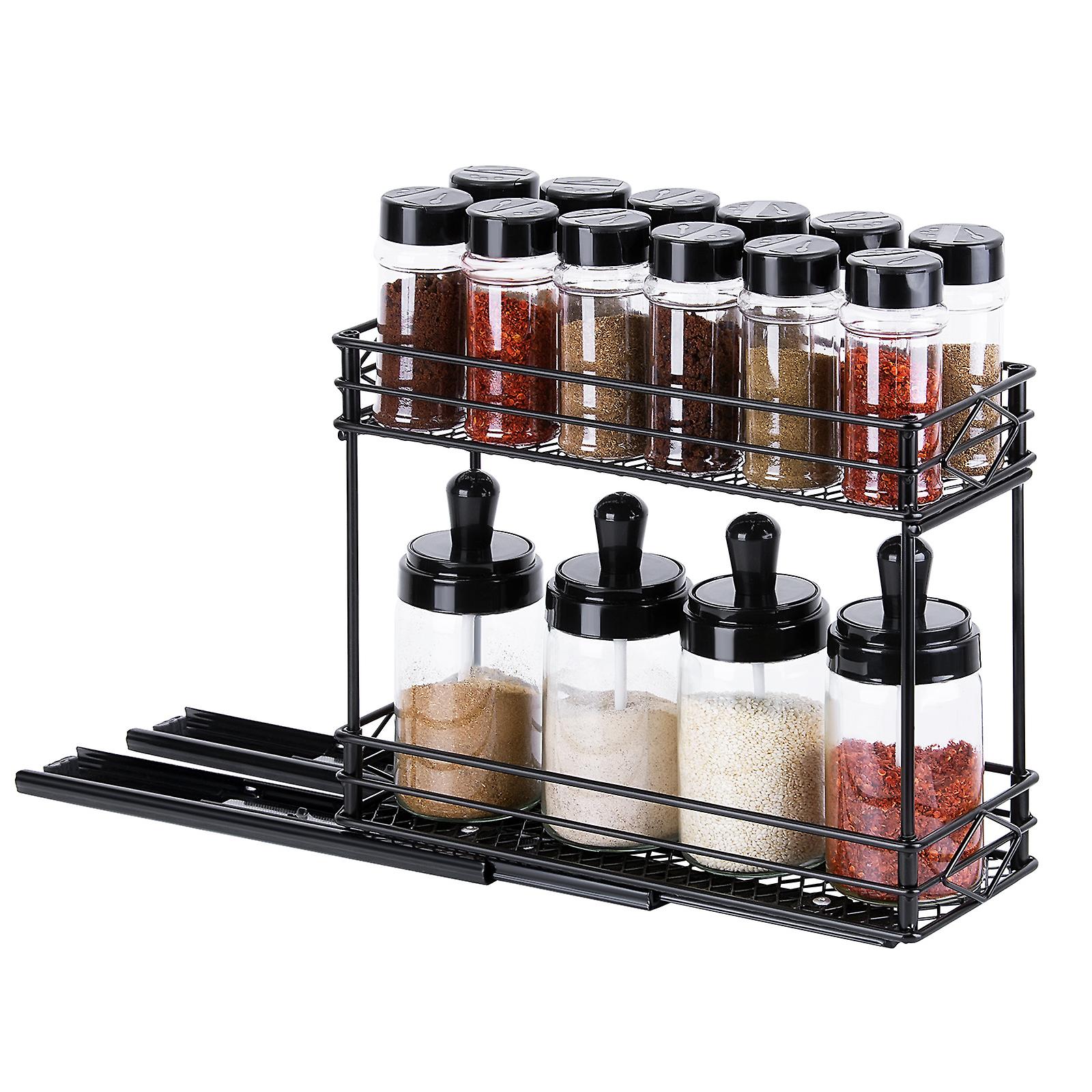 Spice Rack Cupboard Organizer Inside Pull Out Cabinet Organizer Spice Racks