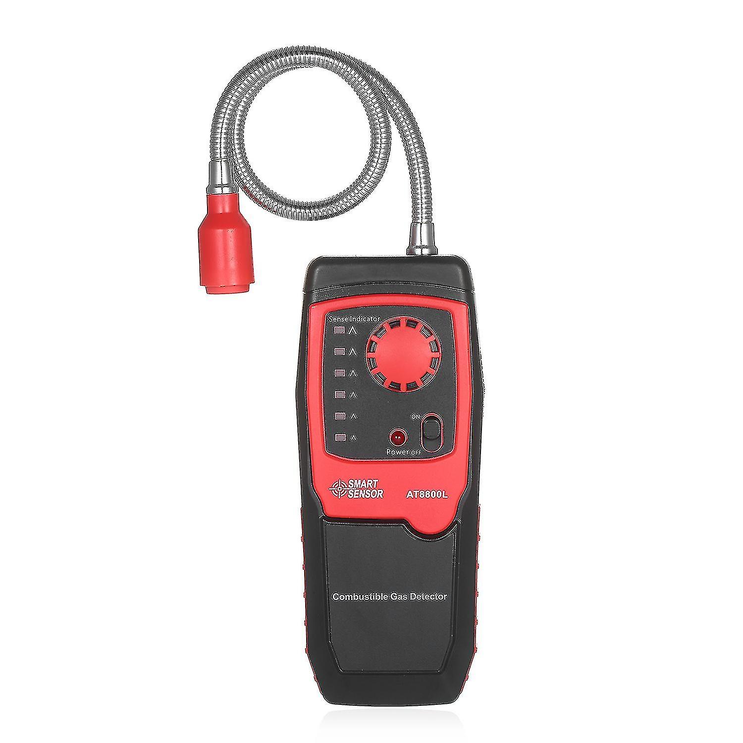 Portable Propane Methane And Natural Gas Leak Detector Combustible Gas Tester Meter Sniffer With Sou