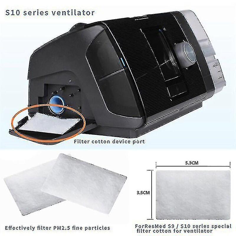 レスメドエアセンス10エアカーブ10 S9のための30pcs使い捨て可能なエアフィルタープレミアム使い捨て可能な普遍的な取り替えフィルター