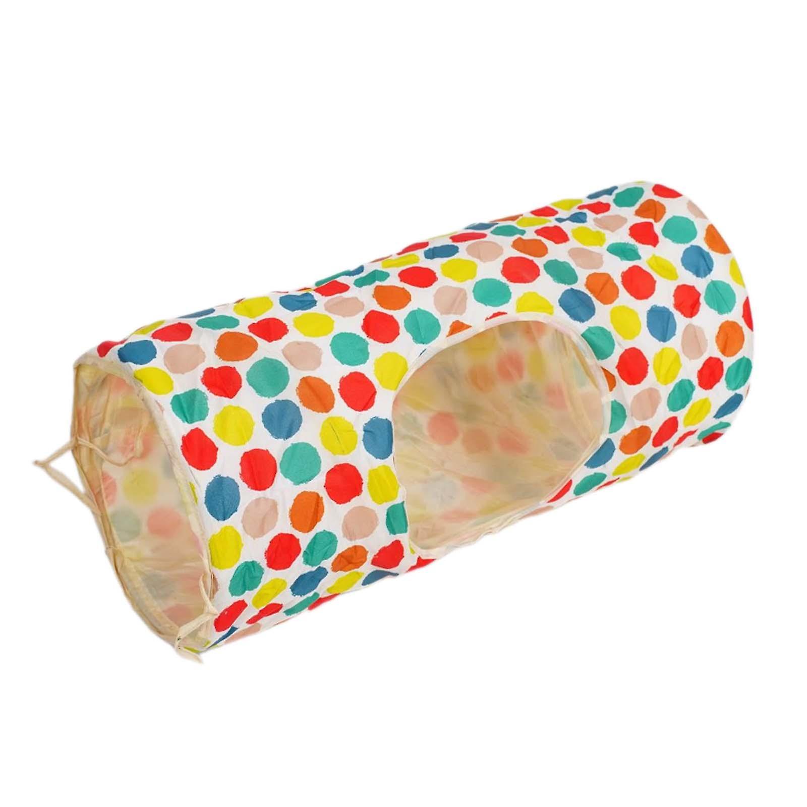 Cat Tunnel Foldable Training Play Center Cat Tube for Rabbit Rabbits Ferrets