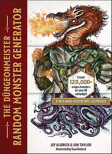 The Dungeonmeister Random Monster Generator by Jon Taylor Hardback Book