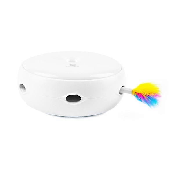 Smart Cat Toy for Feathered Cat, Silent Version Interactive