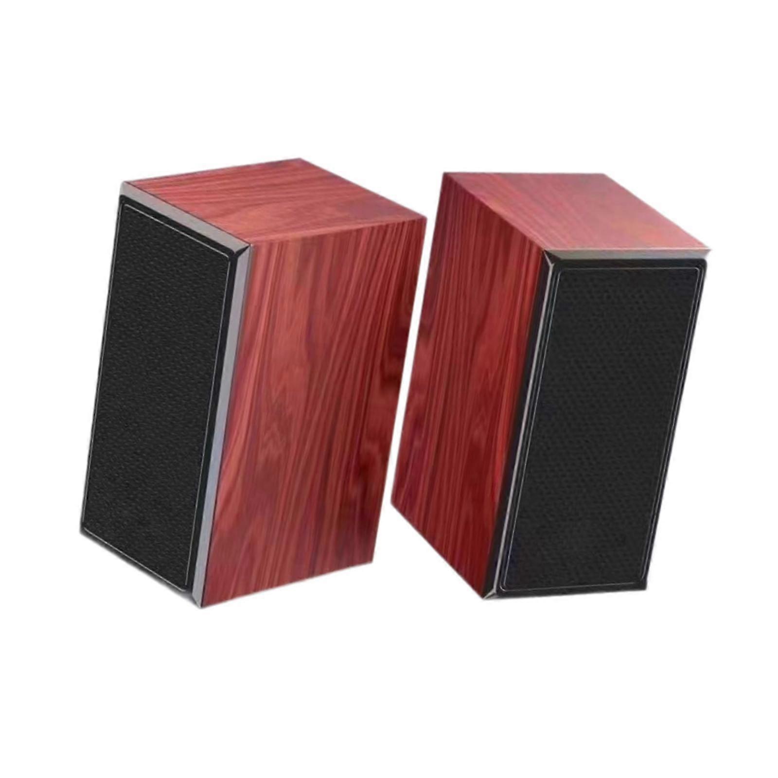 2x Computer Speakers Easy to Use Laptop Speakers for Party Ideal Gift Office
