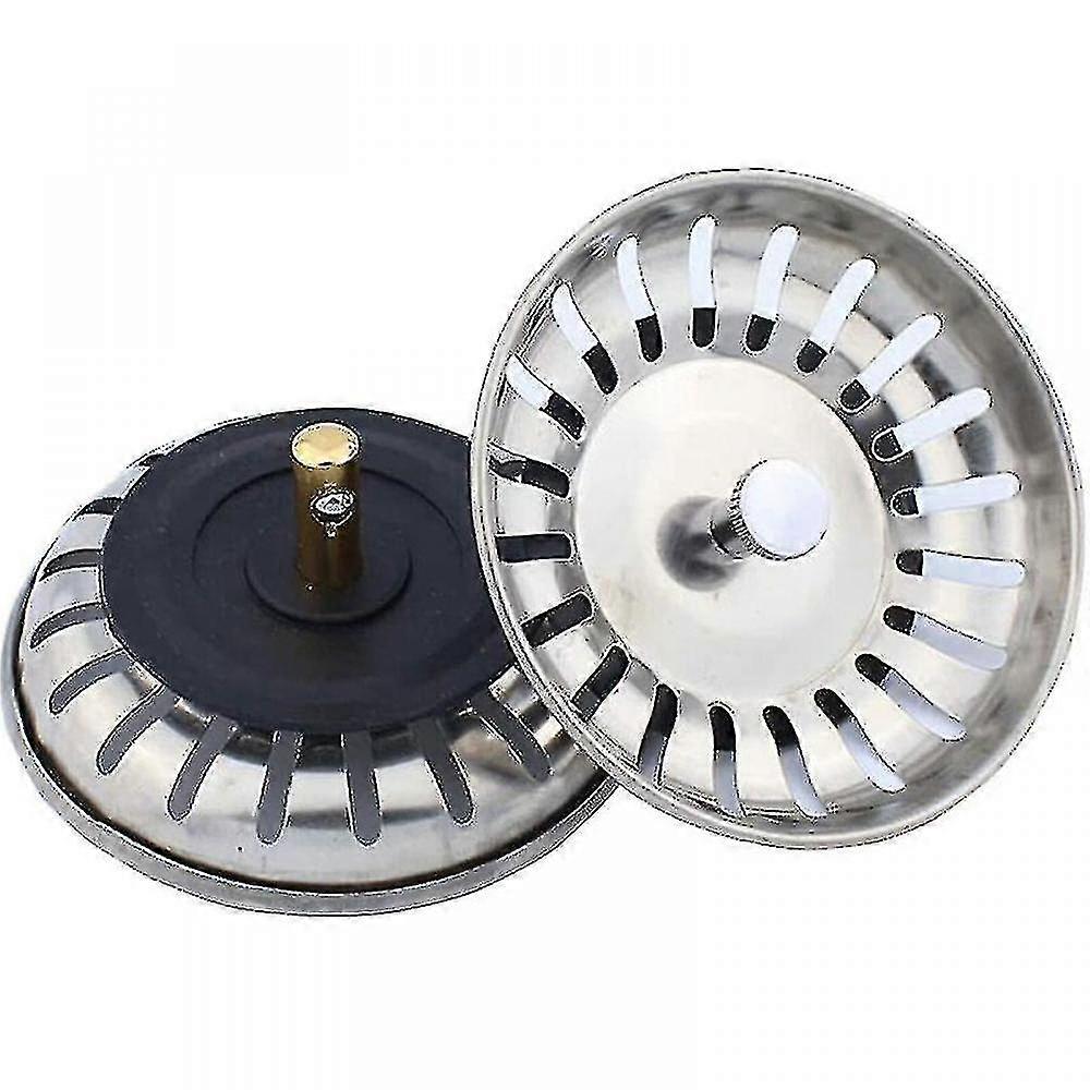 Sink Strainer Basket Replacements: Set Of Two