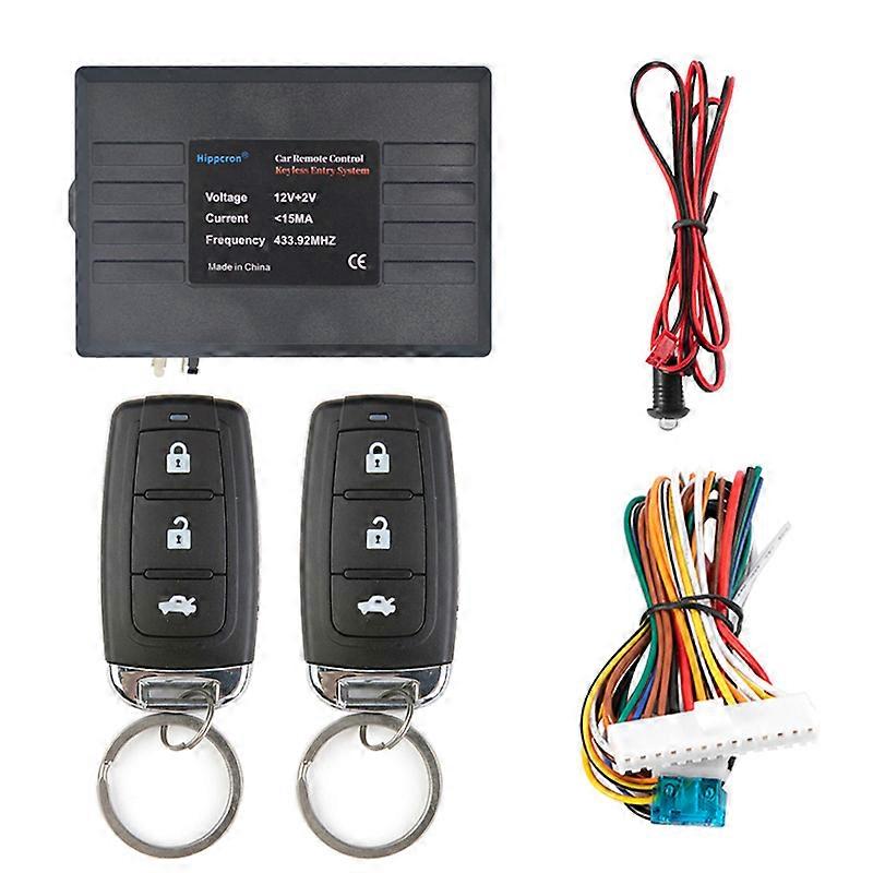 Universal  Car Key Systems Key blade Door Lock Trunk Release less Entry System Central Locking Kit Remote Control  Accessories With Bluetooth