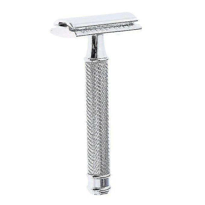 Traditional Classic Double Edge Shaving Safety Salon Silver