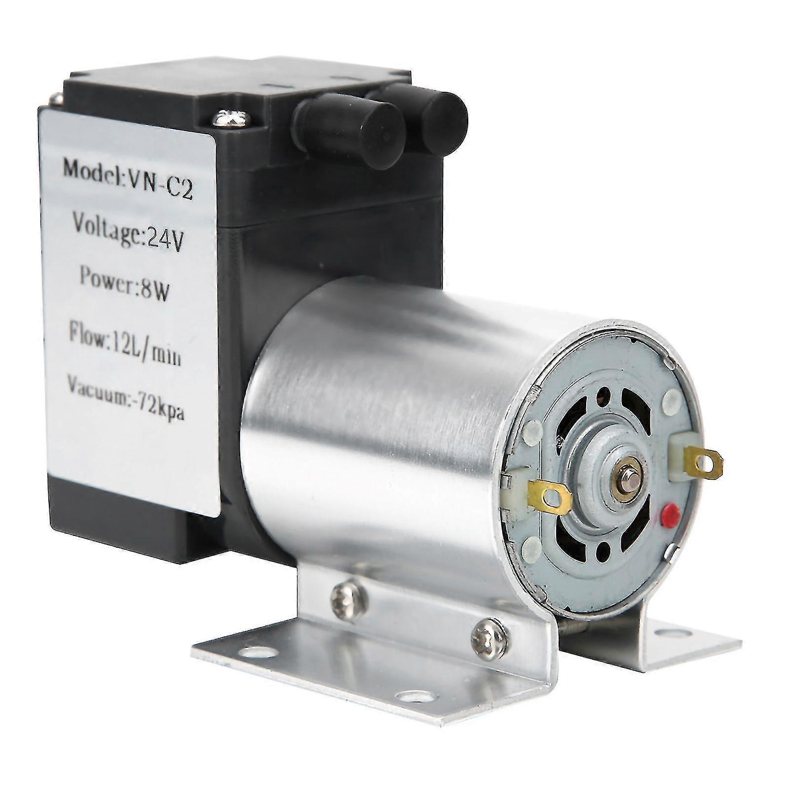 Pompe à vide Pompe à aspiration à pression négative de grande puissance avec support -72kpa 8W 12L Min<br>(DC24V)