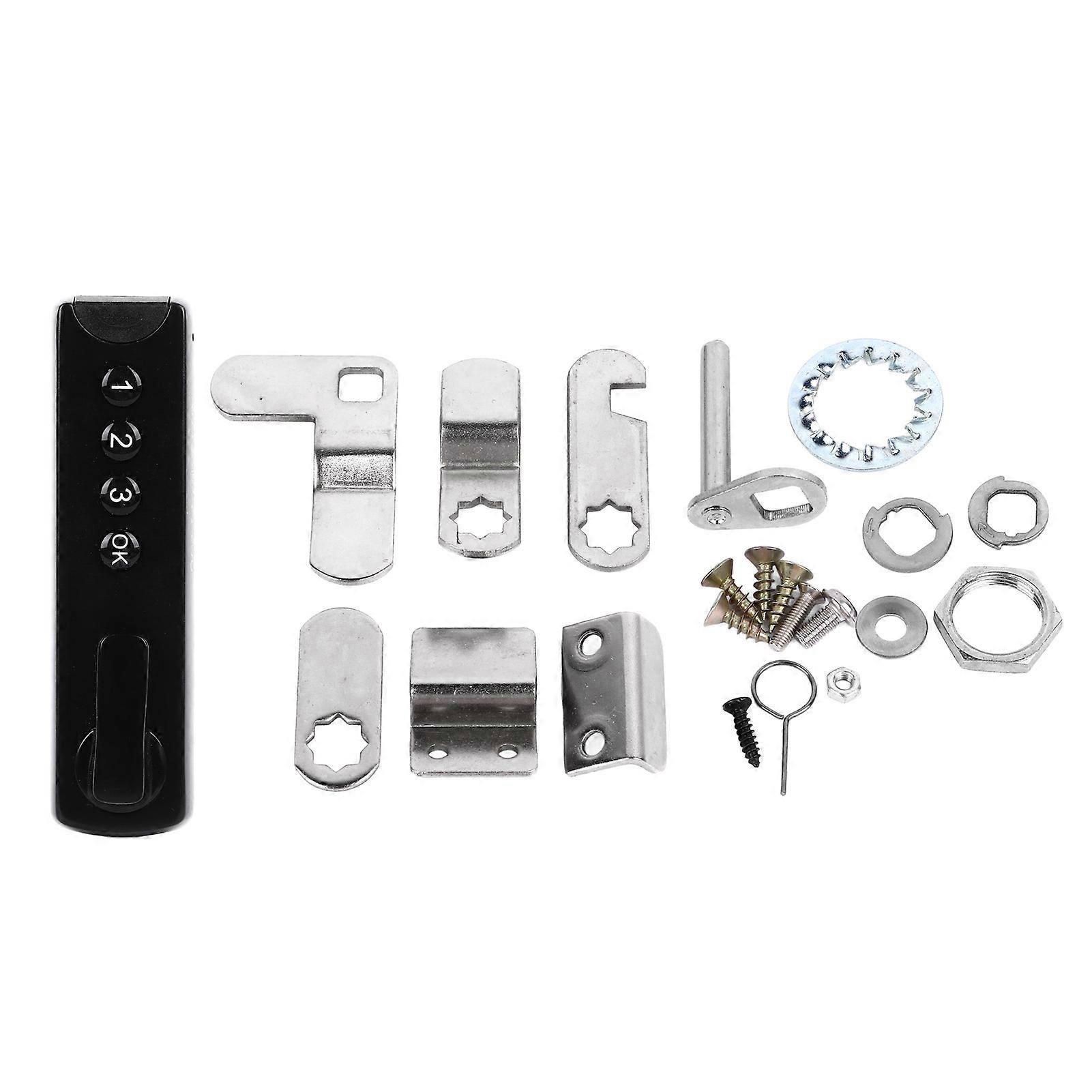 Electronic Cabinet Lock Touch Keypad Password Keyless Entry Anti Theft Drawer Security Code Lock for Office