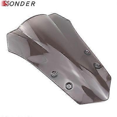 Unique For Yamaha Mt-09 Tracer Mt09 Fj09 Fj-09 2015 2016 15 16 Black Windshield Windscreen Double Bubble Mt 09 Fj 09 2015 2016