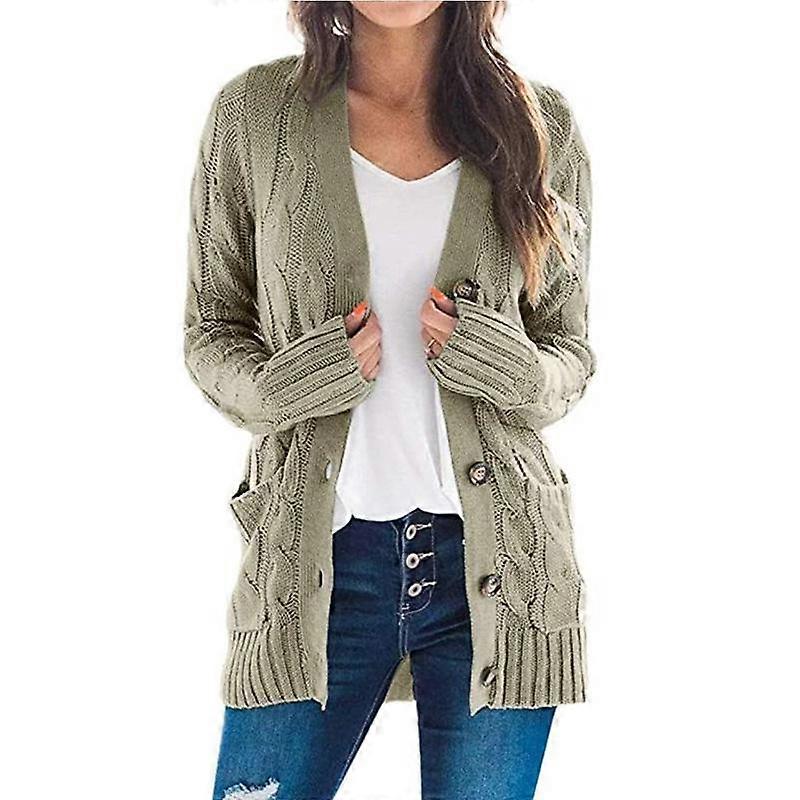 Women's Winter V-neck Long Sleeve Sweater