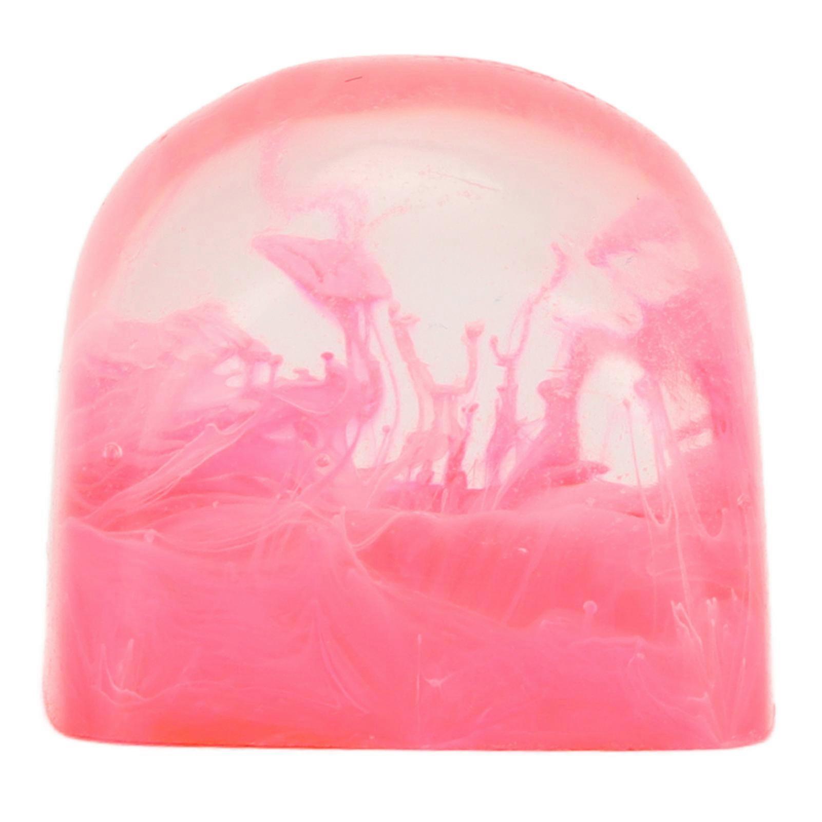 Resin Keycap Hand Carved Plug and Play Vivid Color Exquisite Design Gaming Keycap for Cherry MX Switch Keyboard Pink