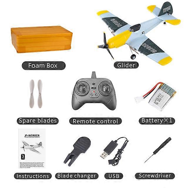 NEW Z61 RC Airplane 2.4GH 4CH 150mm Wingspan 3-Axis One Key U-Turn Aerobatic Xpilot Stabilization System EPP Mini RTF Toys
