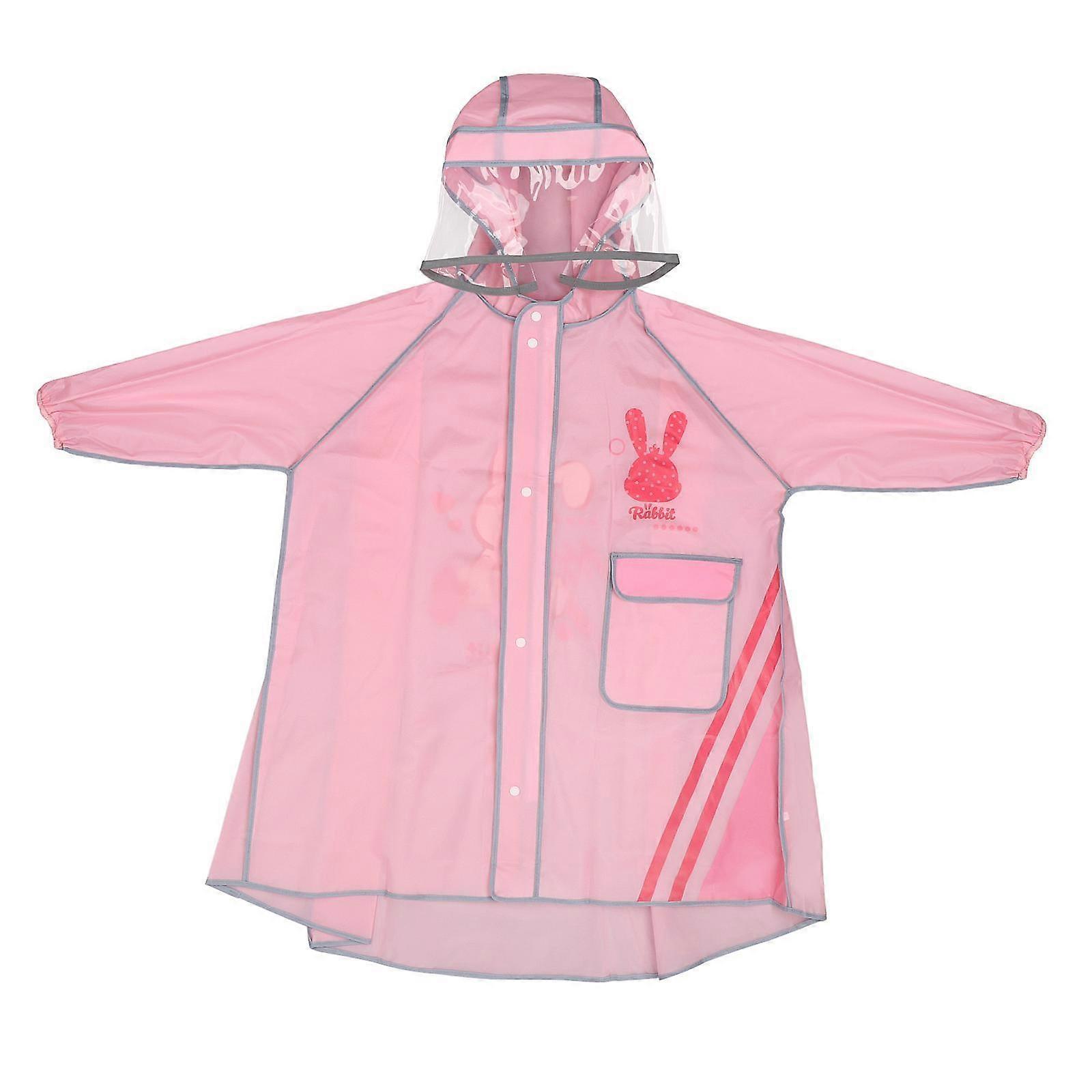 Capa de chuva infantil à prova d'água para alunos com mochila Poncho de chuva para criança