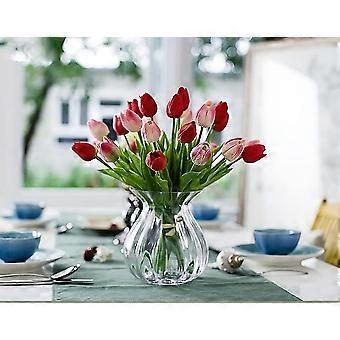 Tulipani Artificiali Arancioni - Set Di 7 Fiori Realistici Per Decorazione Casa - Foto 2