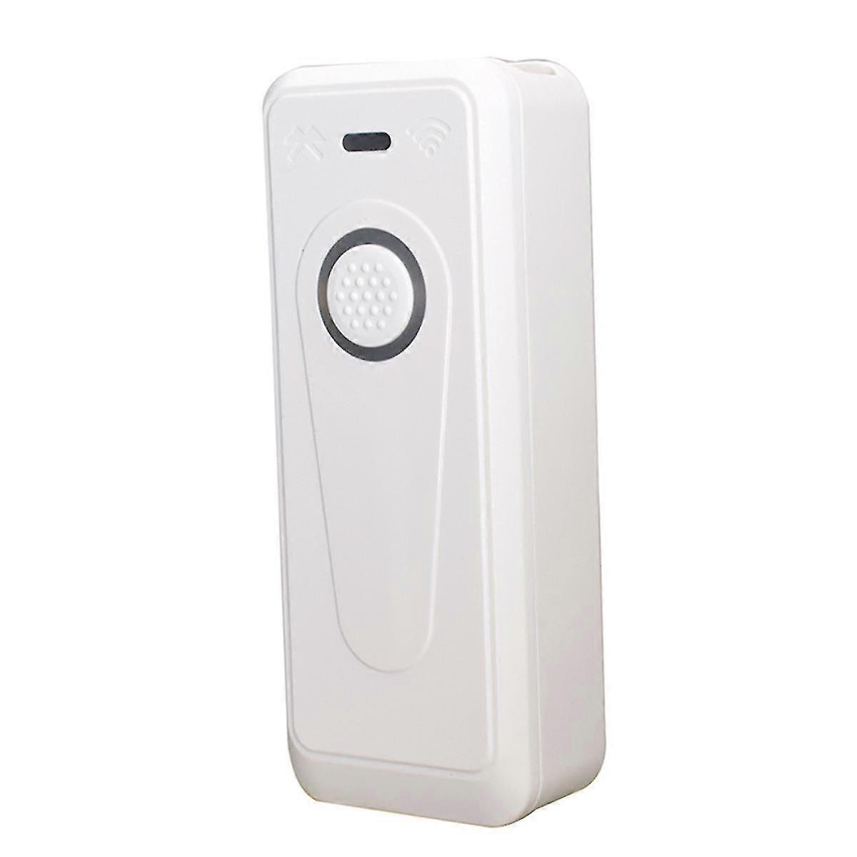 Portable Small Handheld Wireless Barcode Scanner and Bluetooth 1D/2D QR Barcode Reader for Android (White)