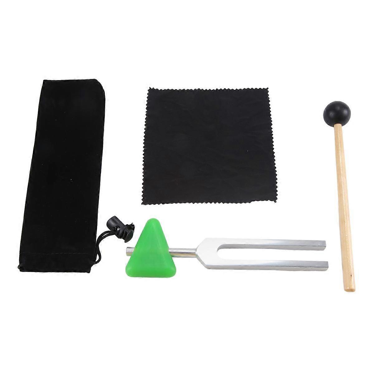 Tuning Fork 528Hz Tuning Forks with Hammer and Cleaning Cloth for Healing Chakra Sound Healing Musical Tuning Fork