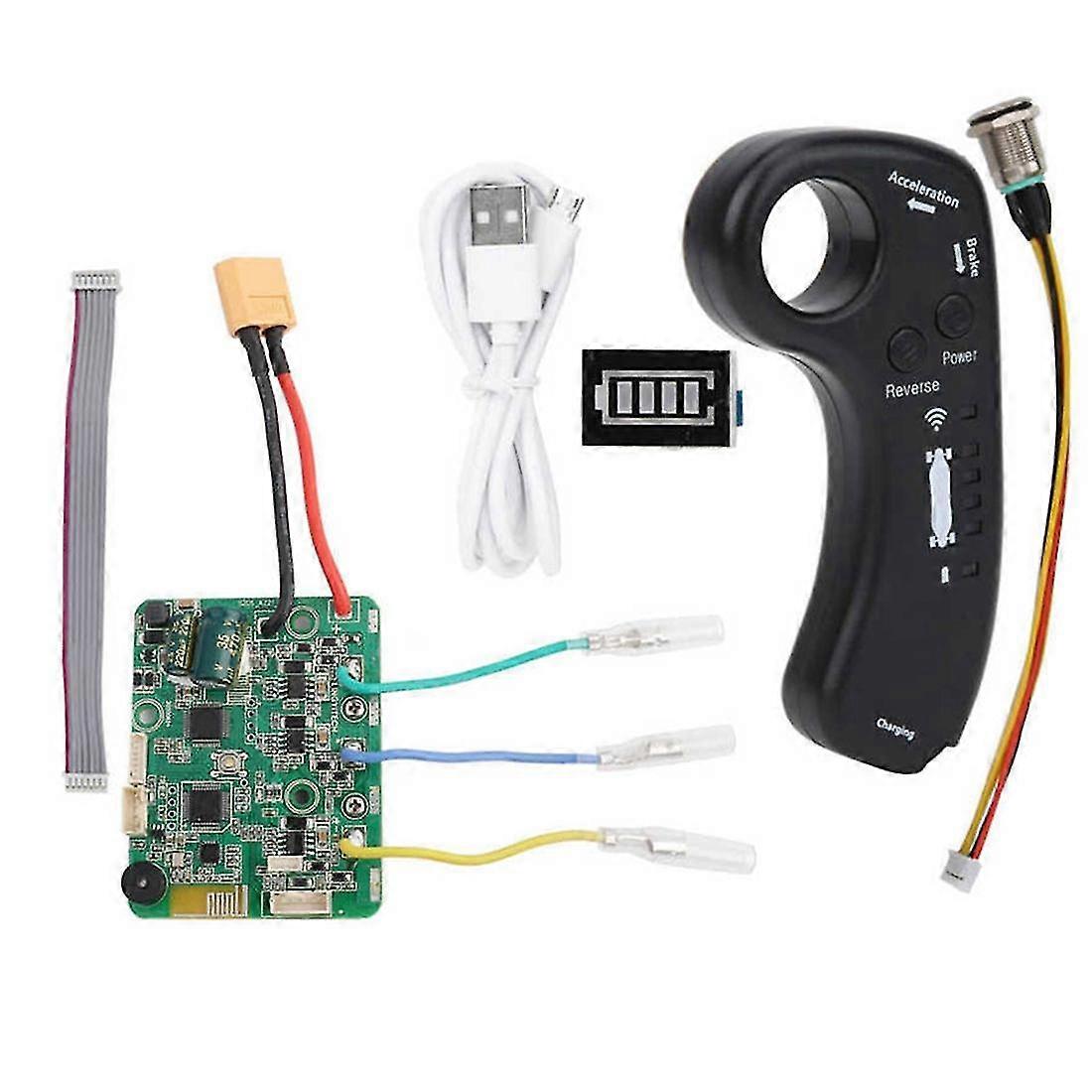 24v electric skateboard remote controller single-drive hub esc parts