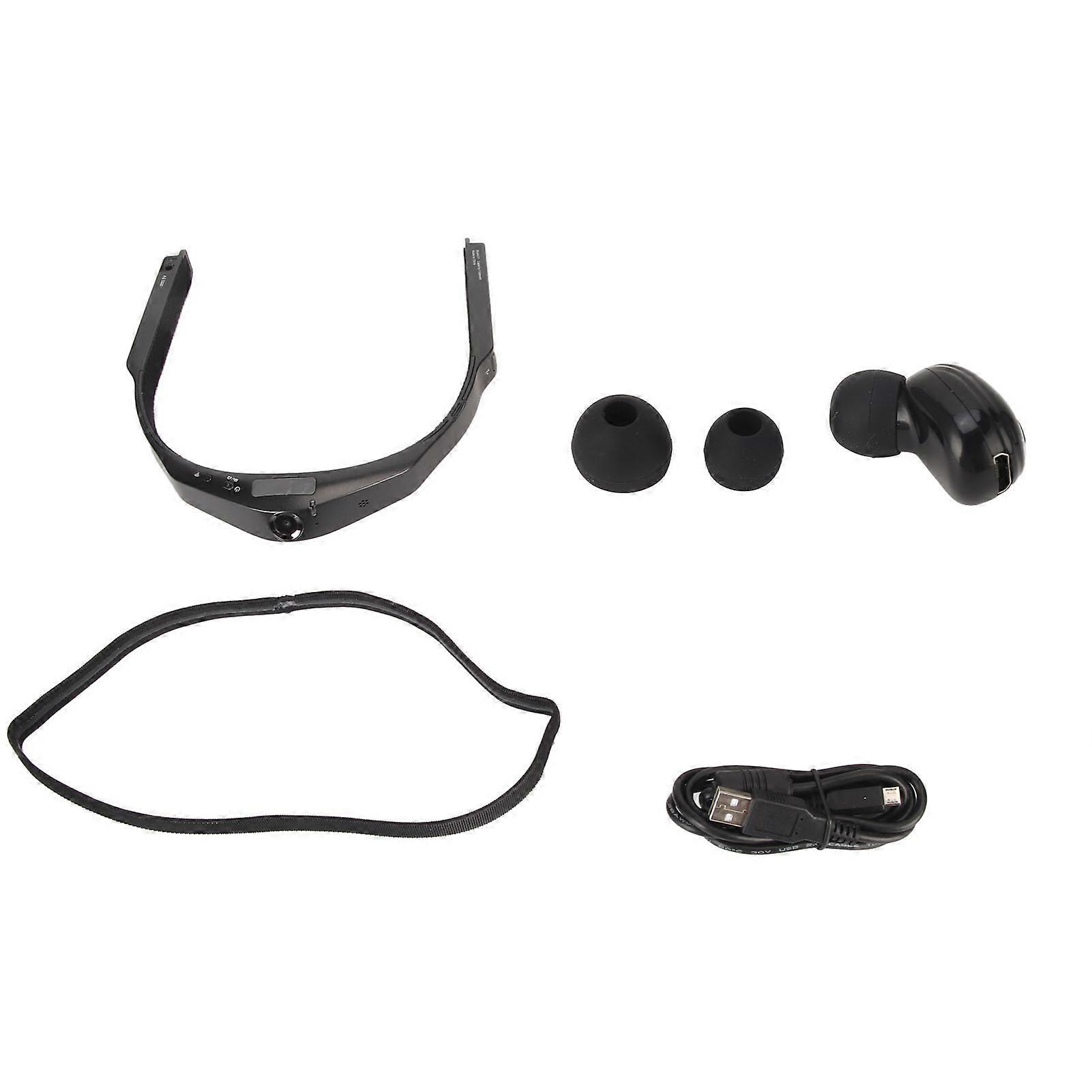 Head Mounted Action Camera Multifunction UHD 1080P 30FPS WiFi APP Control Wearable Camcorder for Live Streaming Vlog NO.7491