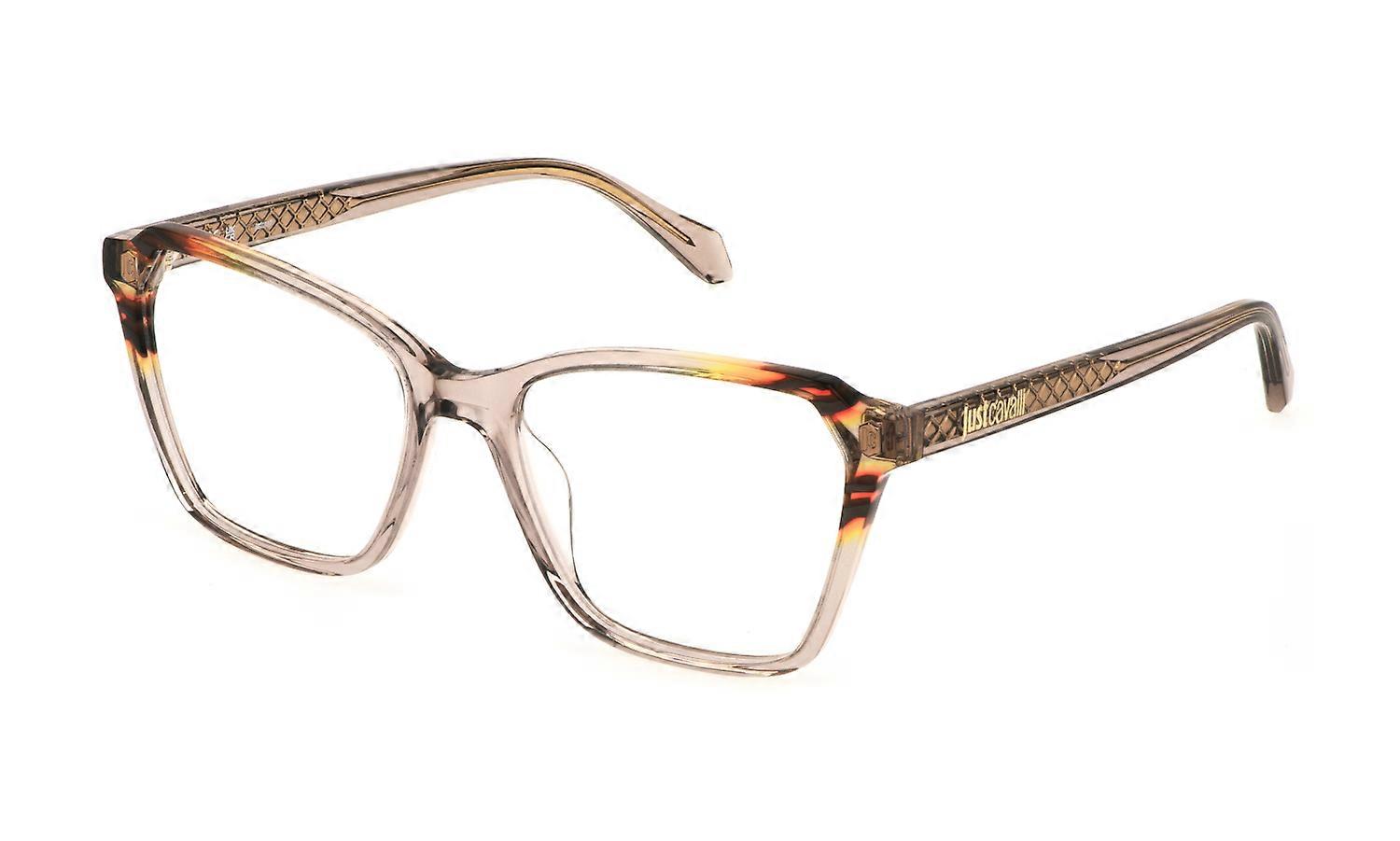Eyewear Frames Just Cavalli VJC048 7T1Y BEIGE CHIARO TRASP.LUCIDO 54/17/140 WOMAN