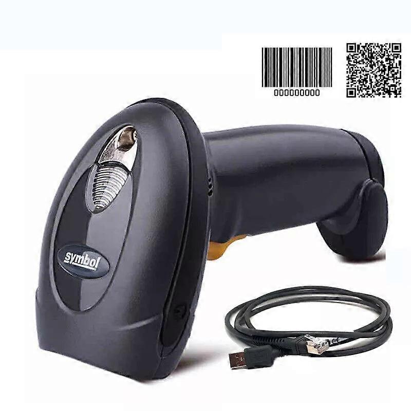 DS4208-SR00007WR 2D Laser Imager Barcode Scanner Reader with USB Cable