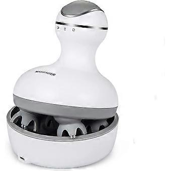 Massageador de Cabelo Sem Fio - Massageador de Cabeça Elétrico Portátil para Crescimento de Cabelo, Limpeza Profunda e Relaxamento de Estresse, Presentes para Mamãe/Papai