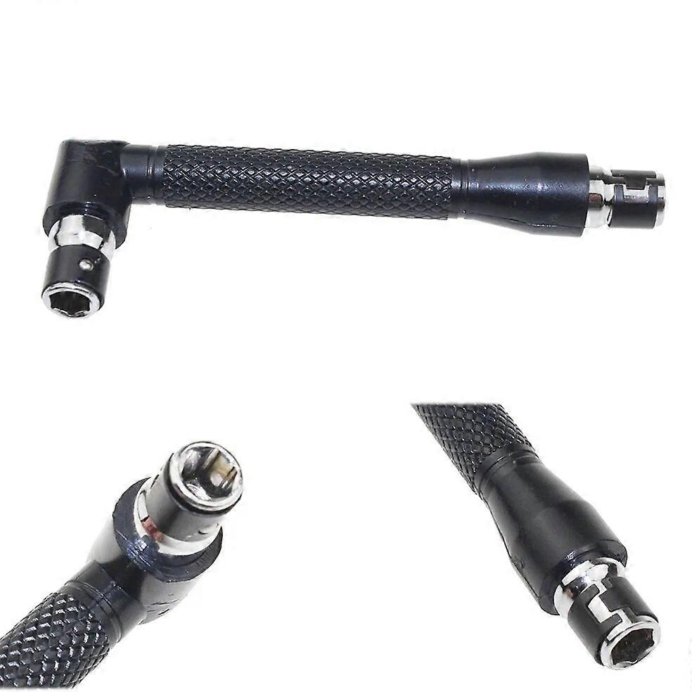 New Hand Tool L-shape Mini Double Head Socket Wrench Suitable For Routine Screwdriver Bits Utility Tool