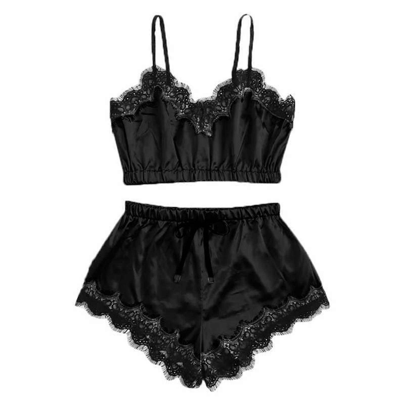 Woman Solid Color Underwear Comfortable and Charming Nightgown Suitable for Sleeping Home Wear