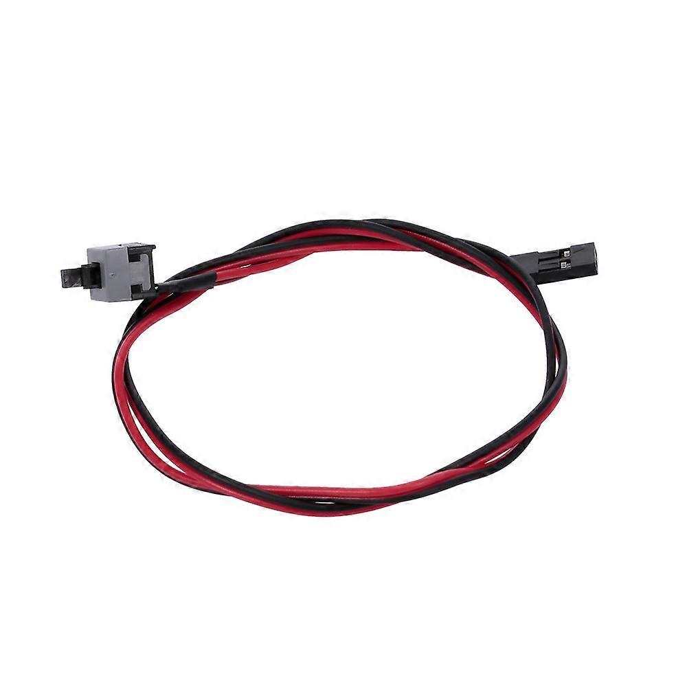 PC Power Cable 48cm 2 Pin SW Cable On/Off/Reset Push Button ATX Desktop Computer Case Motherboard Switch Wire