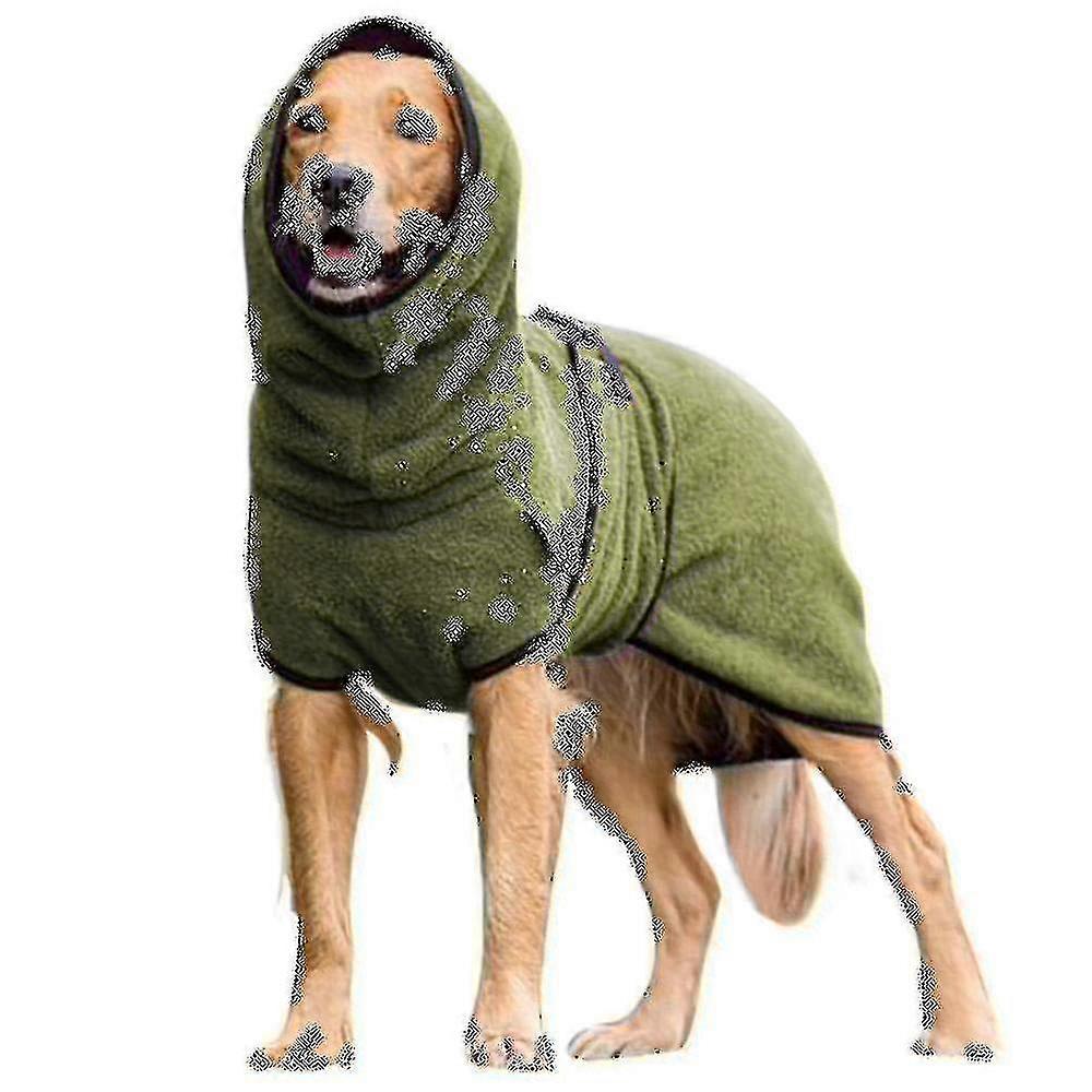 ペット犬服タオル乾燥バスローブコート犬暖かい服