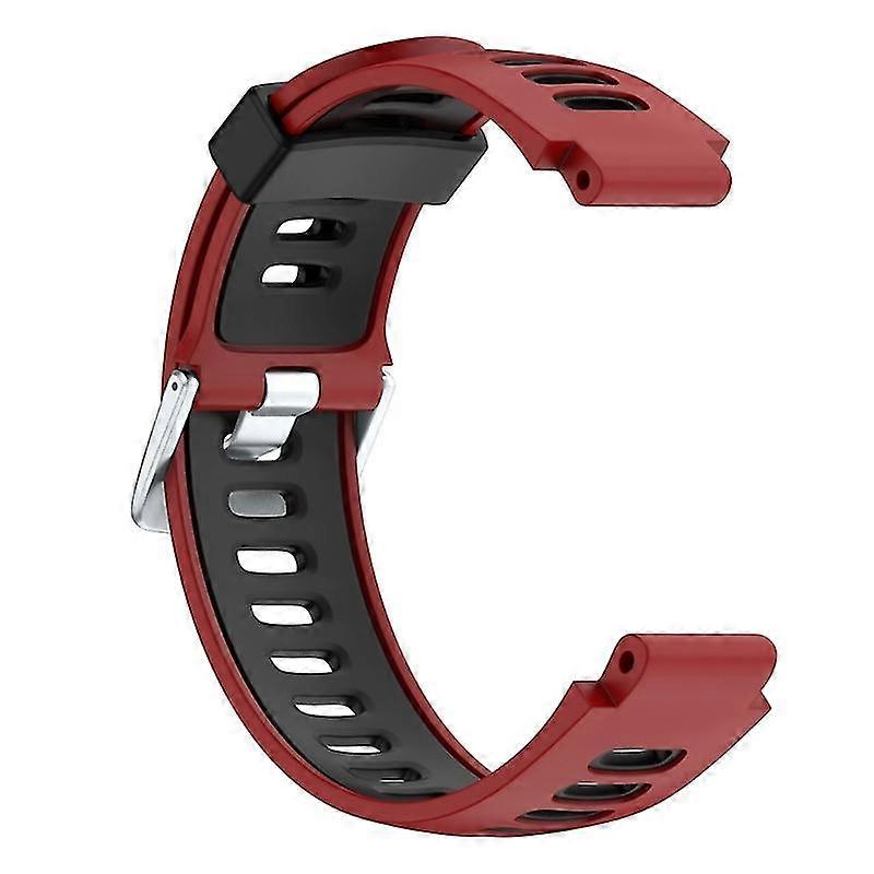 Two-tone Silicone Strap For Garmin Forerunner 735 Xt