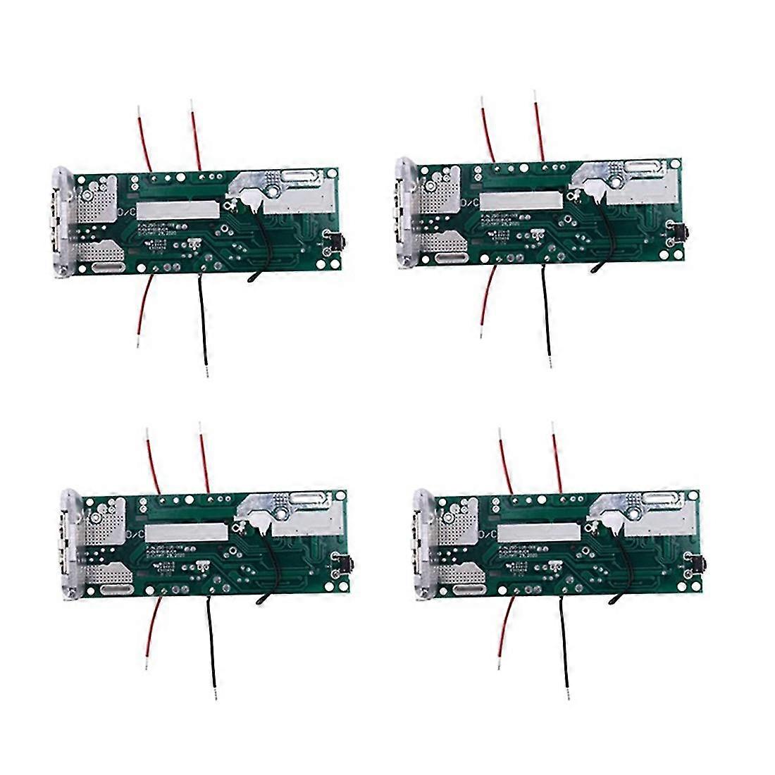 4x Li-ion Battery Charging Protection Circuit Board Pcb For 20v P108 Rb18l40 Power Tools Battery